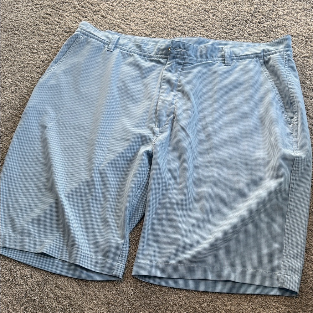 FootJoy Sky Blue Flat Front golf Shorts
